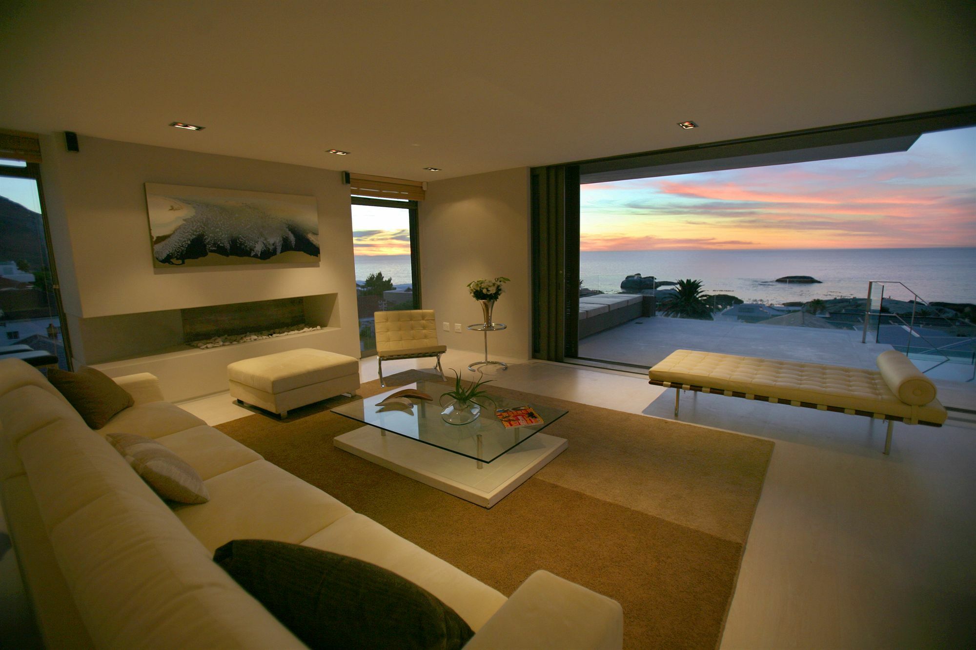 Blue Views Penthouse Beachfront Apartment With Pool Kaapstad Buitenkant foto